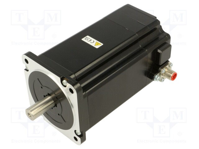 Motor: AC; 2-phase,bipolar,stepper; 100VAC; step 1,8°; 9Nm; 4A