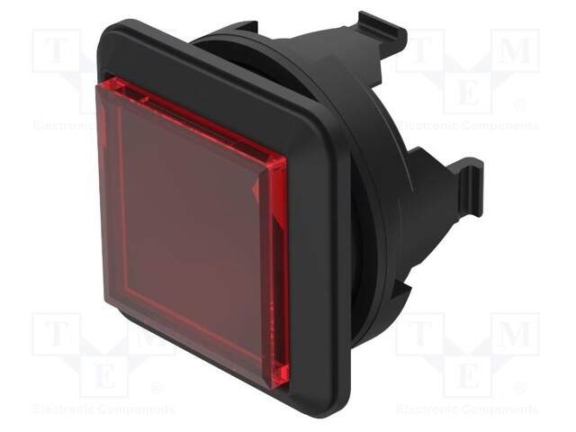 Switch: push-button; 16mm; Stabl.pos: 1; red; IP40; Pos: 2; 92