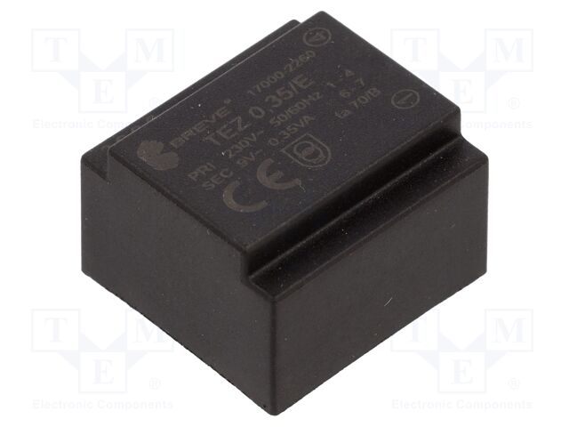 Transformer: encapsulated; PCB