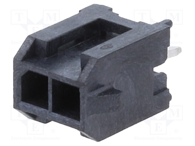 Connector: wire-board; socket; male; -40÷105°C; PIN: 2; Layout: 2x1