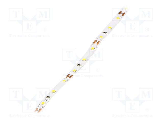 LED tape; white neutral; LED/m: 60; 8mm; IP20; 120°; 4.8W/m; 12VDC