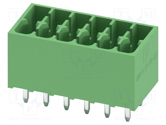 PCB headers, nominal cross section: 1.5 mm?, color: green, n