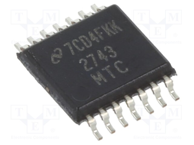 PMIC; DC/DC converter; Uin: 2.2÷16V; Uout: 0.6÷13.5V; TSSOP14; buck