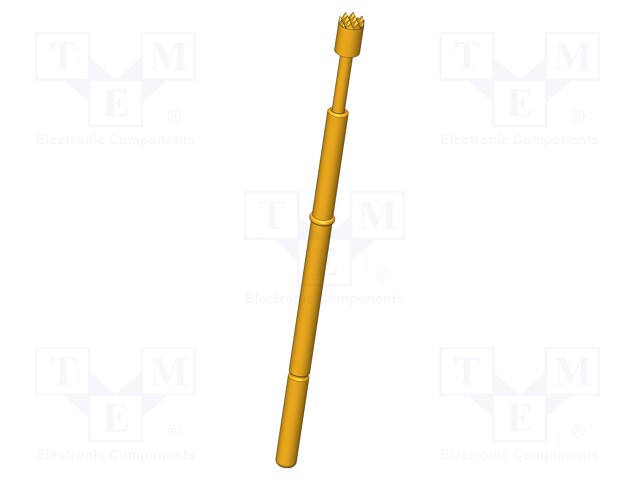Test needle; Operational spring compression: 4mm; 8A; Ø: 2mm