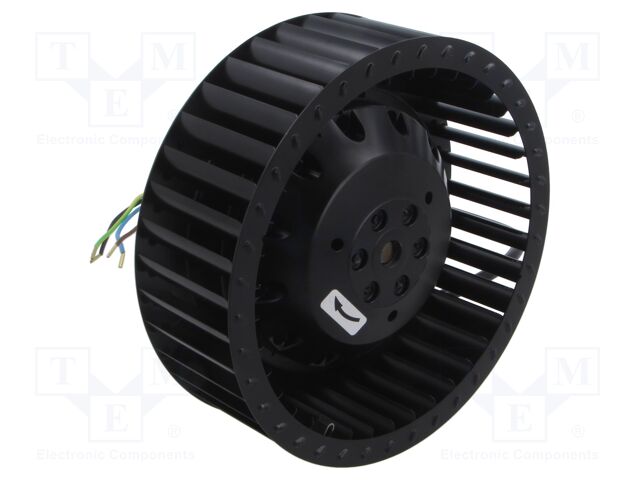 Fan: AC; radial; 400VAC; Ø133x68.5mm; ball; 2250rpm; IP54; Len: 0.45m