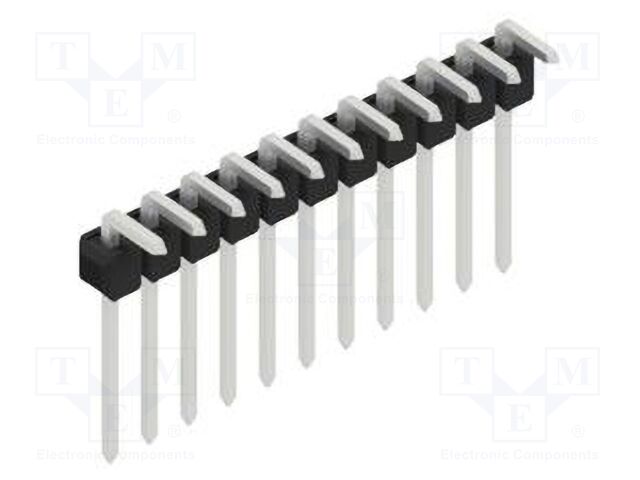 Connector: pin strips; pin header; male; PIN: 11; 2.54mm; THT; 1x11