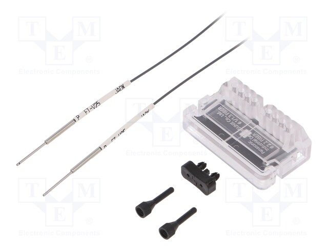 Sensor: fibre-optic; Range: 0÷240mm; IP30; -55÷80°C; Len: 2m