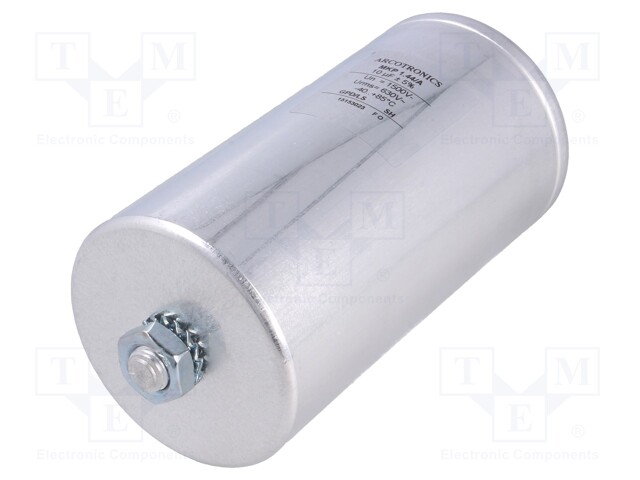 Capacitor: polypropylene; 10uF; Leads: M10 screws; ESR: 3mΩ; C44A