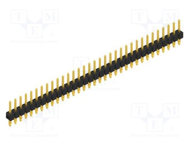 Connector: pin strips; pin header; male; PIN: 33; 2.54mm; THT; 1x33