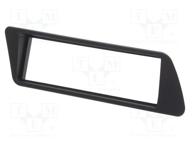 Radio mounting frame; Peugeot; 1 DIN; black