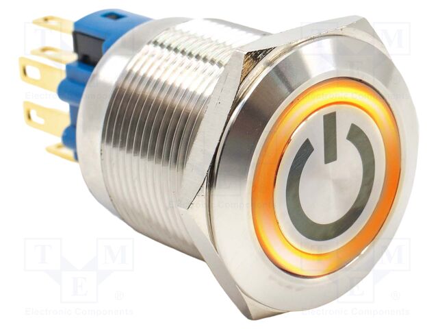 Switch: vandal resistant; Pos: 2; SPST NC + NO; 2A/48VDC; IP65