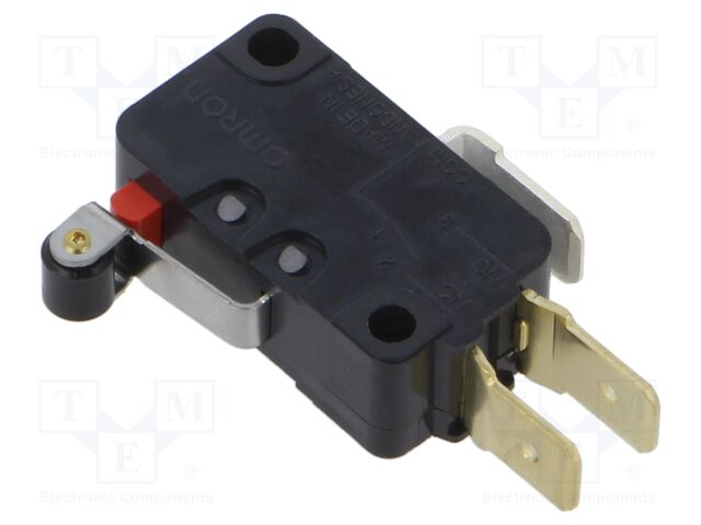 Microswitch SNAP ACTION; with lever (with roller); SPDT; Pos: 2