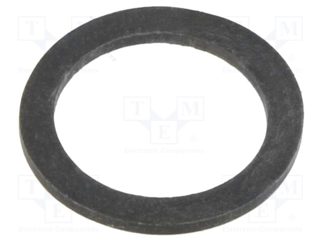 Washer; M16; rubber; 1mm; for cable glands