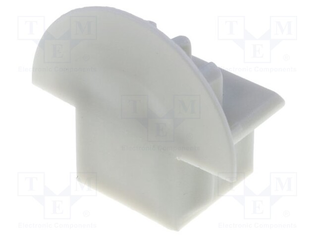 Cap for LED profiles; Application: FPDS4-K