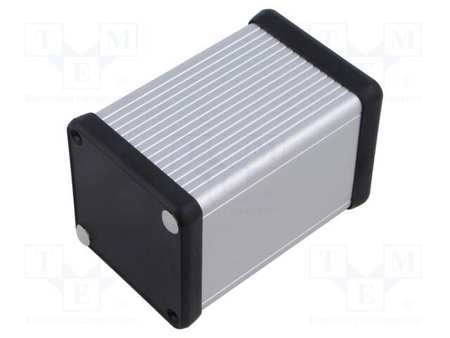 Enclosure: with panel; 1455; X: 54mm; Y: 80mm; Z: 54mm; aluminium