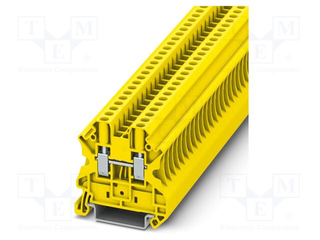 Splice terminal: rail; UT; 32A; 1kV; screw terminal; PA; 0.14÷6mm2