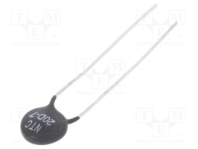 NTC thermistor; THT; 20Ω; 8.5mm; -55÷200°C