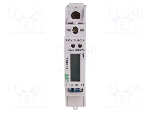 Electric energy meter; digital,mounting; for DIN rail mounting