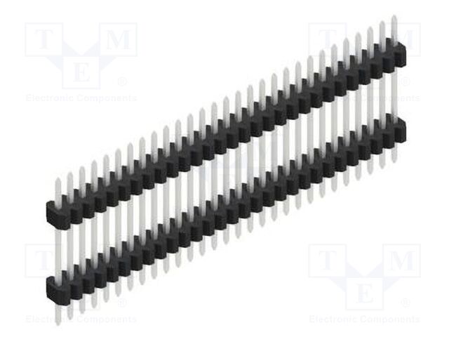 Connector: pin strips; pin header; male; PIN: 29; 1.27mm; THT; 1x29