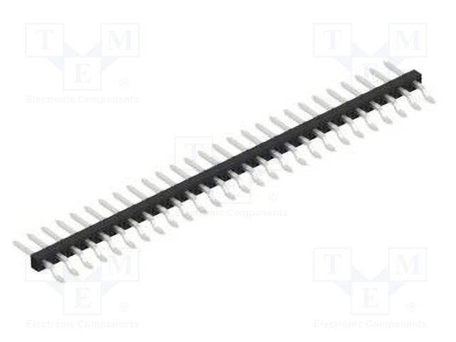 Connector: pin strips; pin header; male; PIN: 27; 2mm; SMT; 1x27