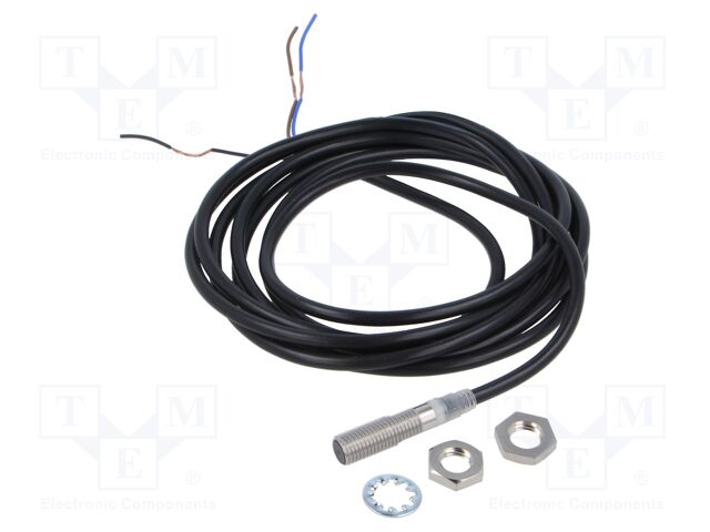 Sensor: inductive; Output conf: PNP / NC; 0÷2mm; 10÷30VDC; M8; IP67