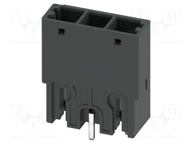 PCB headers, nominal cross section: 4 mm2, color: black, nom