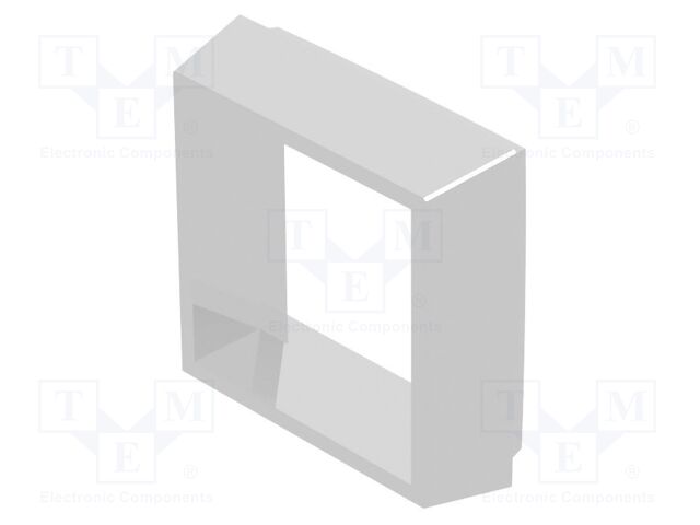Button holder; OptoHiT; plastic; 30x30mm