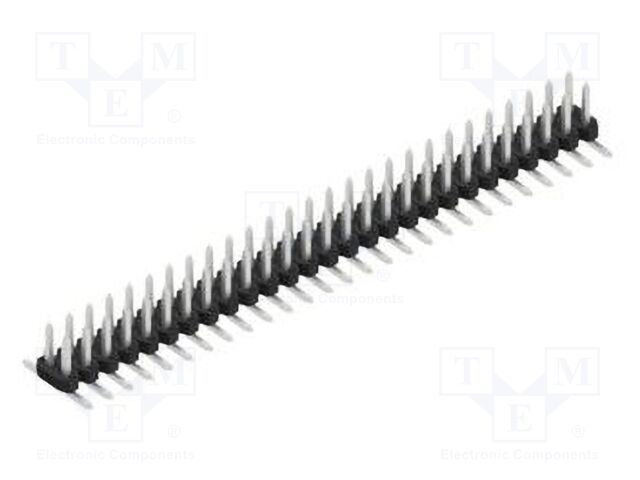 Connector: pin strips; pin header; male; PIN: 54; 2mm; SMT; 2x27