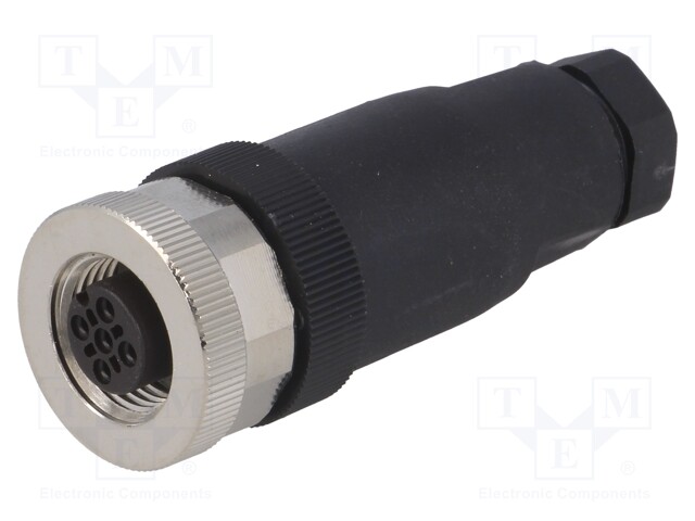 Plug; M12; PIN: 3; female; A code-DeviceNet / CANopen; for cable