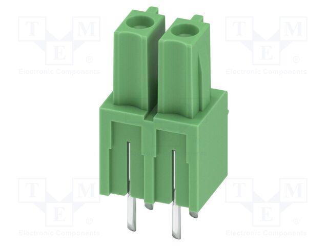 PCB headers, nominal cross section: 1.5 mm?, color: green, n