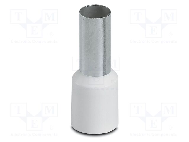 Tip: bootlace ferrule; insulated; copper; 16mm2; Bit len: 12mm