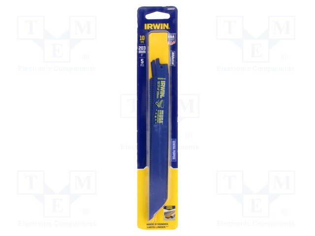 Hacksaw blade; wood,metal,reciprocating saw; 200mm; 5pcs.