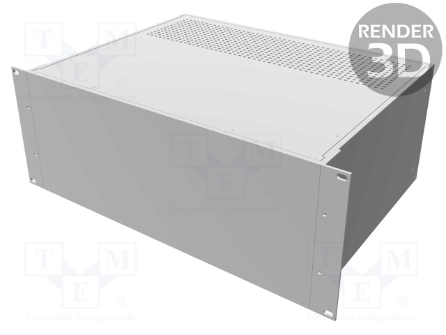 Enclosure: 19" standard; 4U; Enclos.mat: aluminium; Y: 330mm