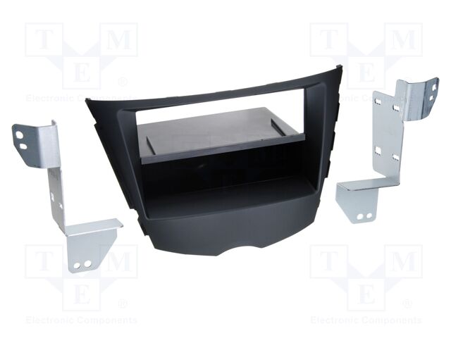 Radio frame; Hyundai; Hyundai Veloster 2011->; black
