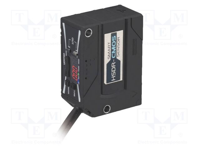 Sensor: displacement; 600mm; NPN; Connection: lead 0,5m