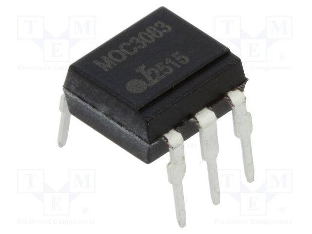 Optotriac; 5.3kV; triac; DIP6; Ch: 1