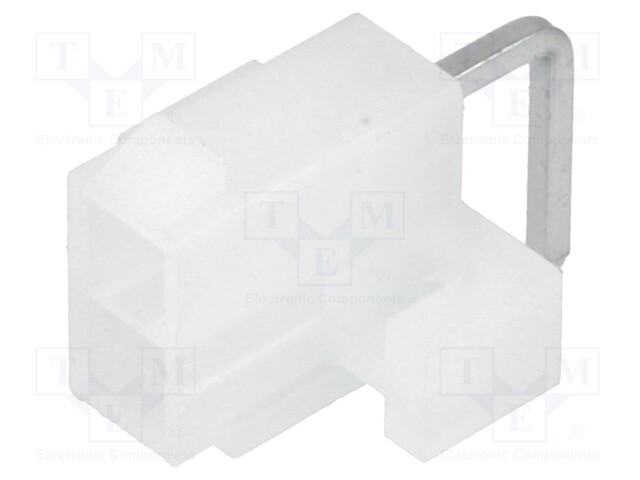 Socket; wire-board; male; MF42; 4.2mm; PIN: 2; THT; mounting holes