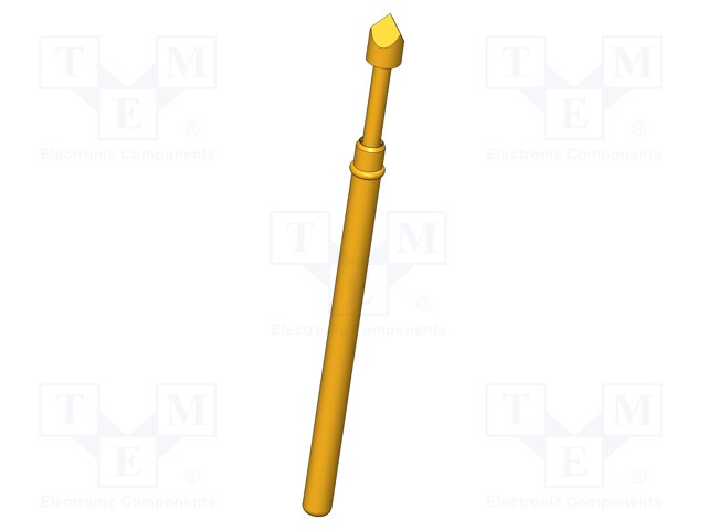 Test needle; Operational spring compression: 4mm; 5A; Ø: 2mm