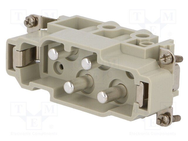 Connector: rectangular; male; EPIC POWER K; PIN: 4; 4+PE; 80A; 830V