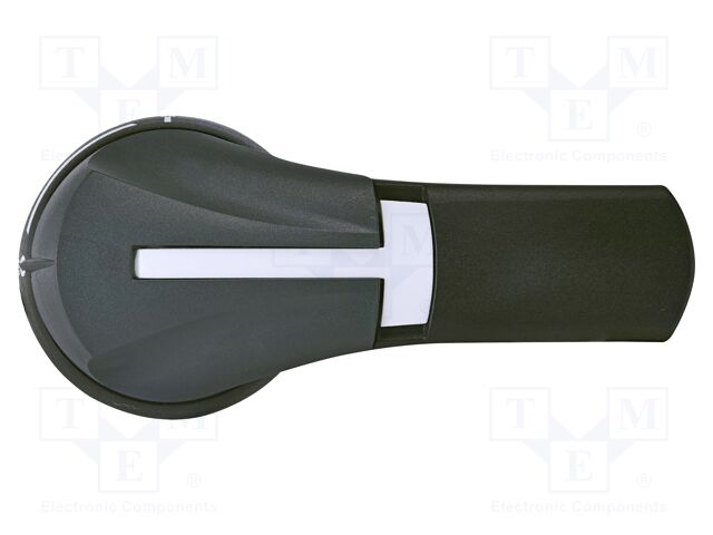 Door handle; FLBS; grey; with locking