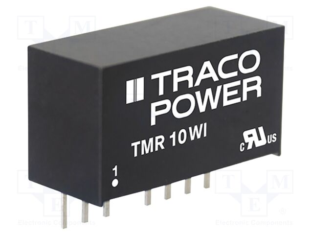 Converter: DC/DC; 10W; Uin: 4÷18VDC; Uout: 15VDC; Iout: 666mA; SIP8