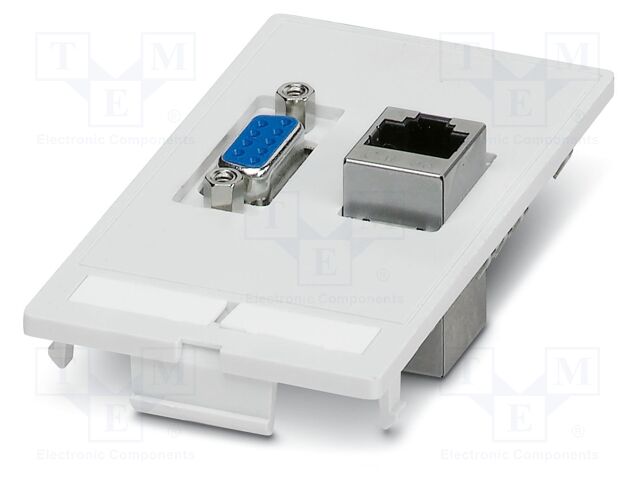 Front plate, CAT5e