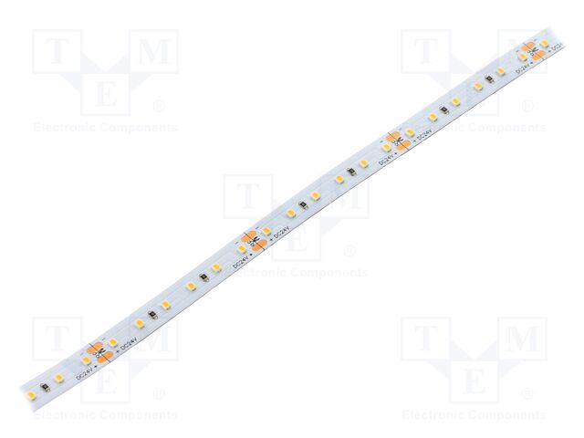 LED tape; white warm; 2216; LED/m: 120; 8mm; white PCB; IP20; 120°
