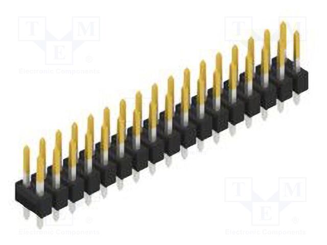 Connector: pin strips; pin header; male; PIN: 34; 2.54mm; THT; 2x17