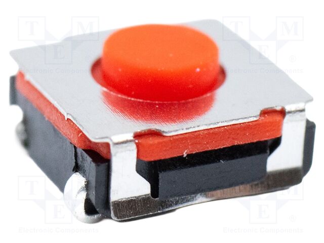 Microswitch TACT; SPST-NO; Pos: 2; 0.05A/12VDC; SMT; none; 2.6N