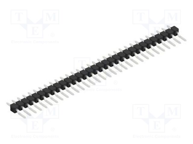 Connector: pin strips; pin header; male; PIN: 31; 2.54mm; SMT; 1x31