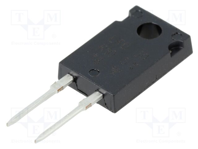 Resistor: thick film; THT; TO220; 100mΩ; 30W; ±5%; -55÷155°C