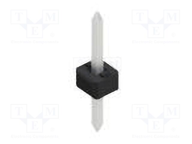Connector: pin strips; pin header; male; PIN: 1; 2mm; THT; 1x1; 100V