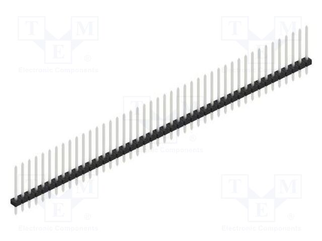 Connector: pin strips; pin header; male; PIN: 44; 2mm; THT; 1x44