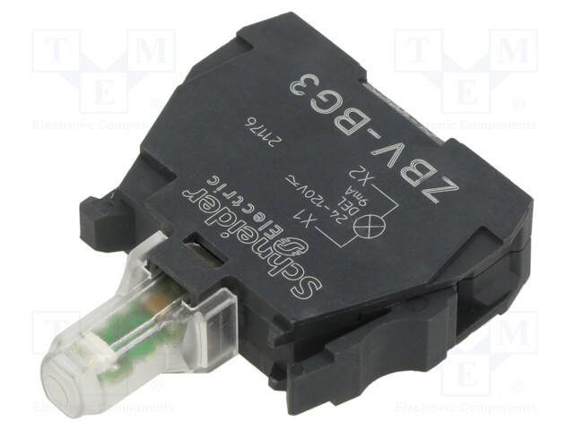 Illuminating unit; 22mm; Harmony XB4; -25÷70°C; Illumin: LED